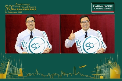 Cathay Pacific 50th anniversary spring dinner